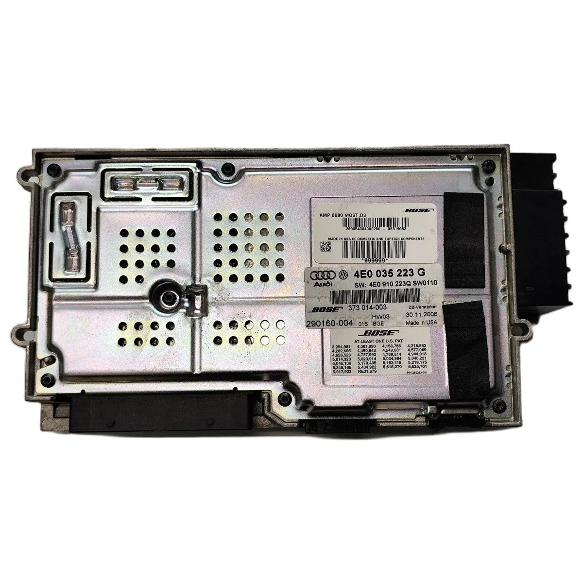 Audi A8 D3 Amplificador Bose 4E0035223G image 5