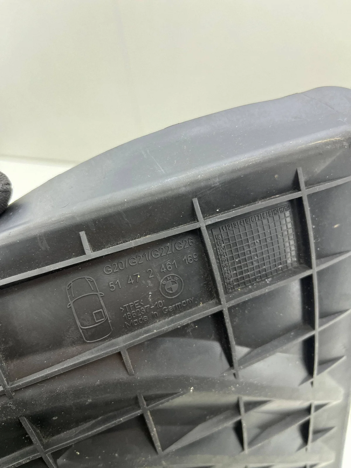 BMW G22 G20 G21 Allwettermatten hinten image 8
