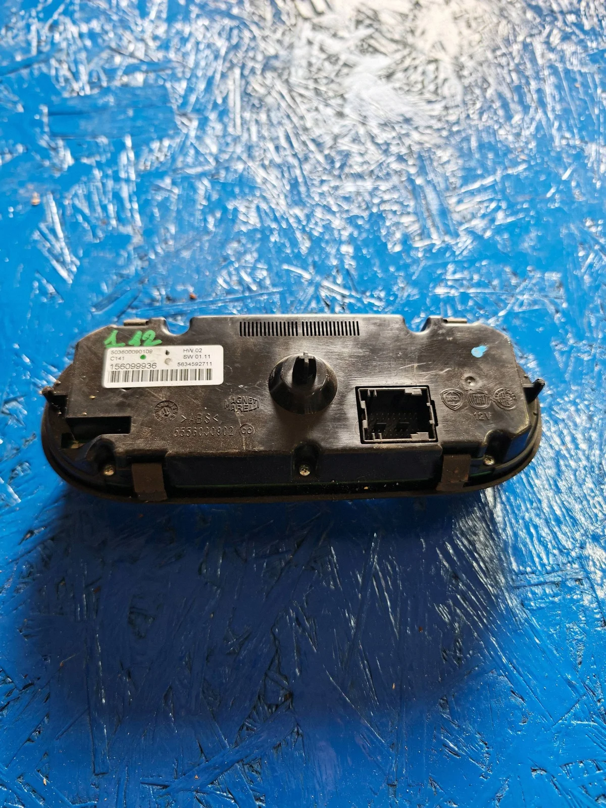 Panneau Climatronic Fiat 500E OEM 503600090109 image 5