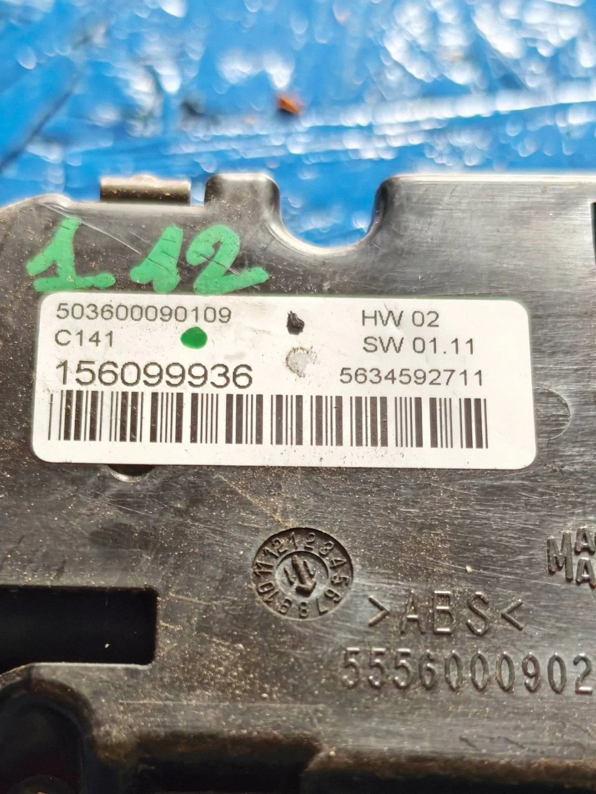 Panneau Climatronic Fiat 500E OEM 503600090109 image 6