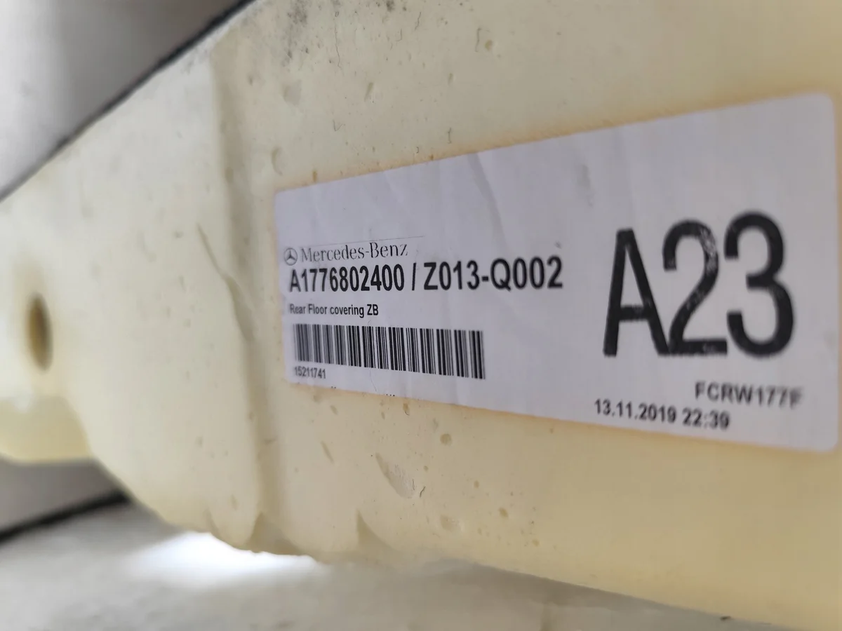 Bodenmatte Mercedes A-Klasse W177 A177680 image 7