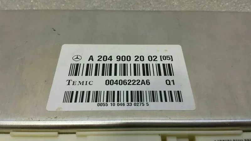 Ohjausyksikkö TEMIC EDC Mercedes E W207 image 3