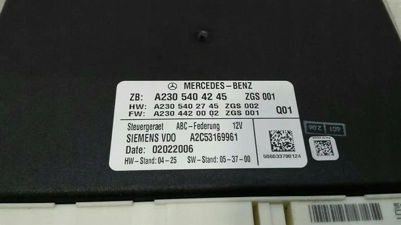 ABC Fahrwerksmodul Mercedes R230 A2305404245 image 3