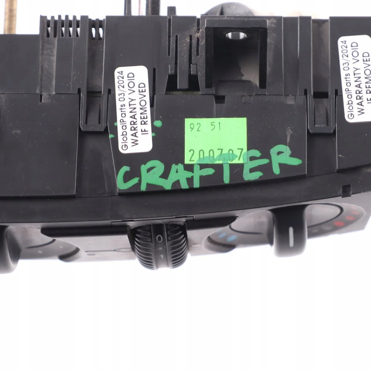 Painel de Climatização Volkswagen Crafter 2012 image 9