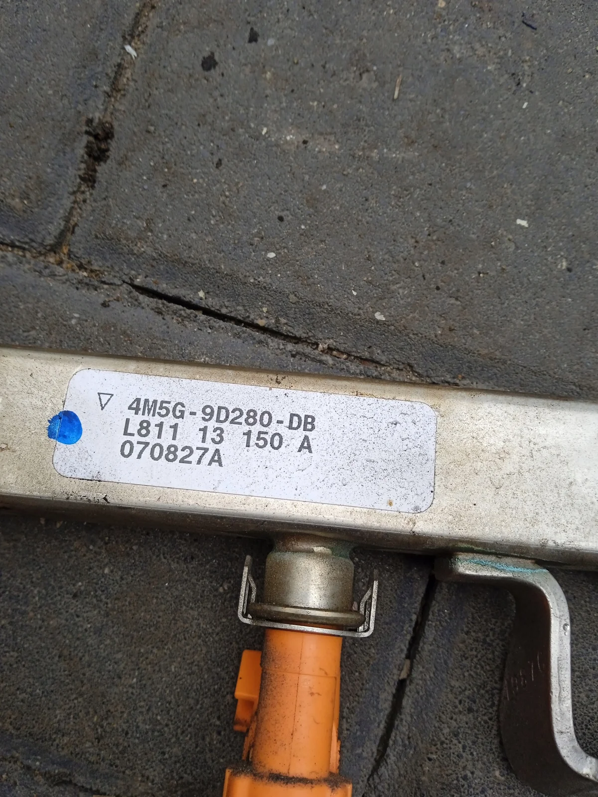 Rampe d'injection Ford Focus MK2 1.8 16V V4M5G-9D280-DB image 5