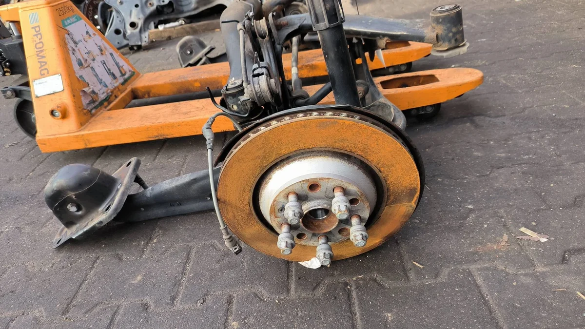Achterasbalk Audi Q3 II 83A Gebruikt