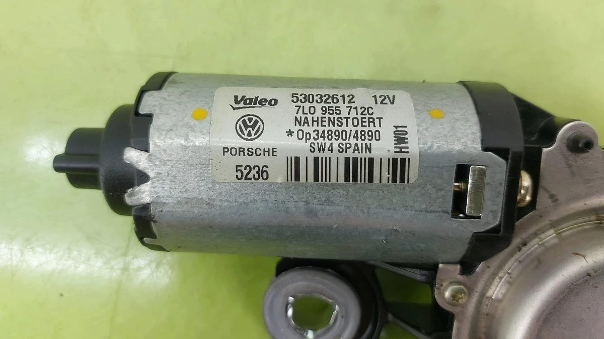 Motor limpiaparabrisas trasero VW Touareg I image 5