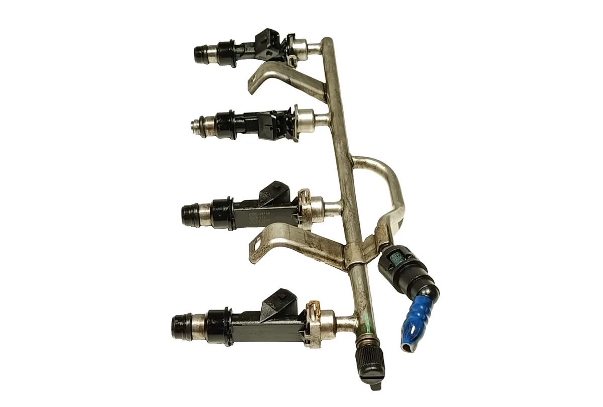 Einspritzleiste 25343299 Opel Astra G H Meriva A image 5