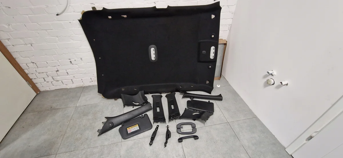 Nissan Juke F15 Lift Revestimiento Techo Negro