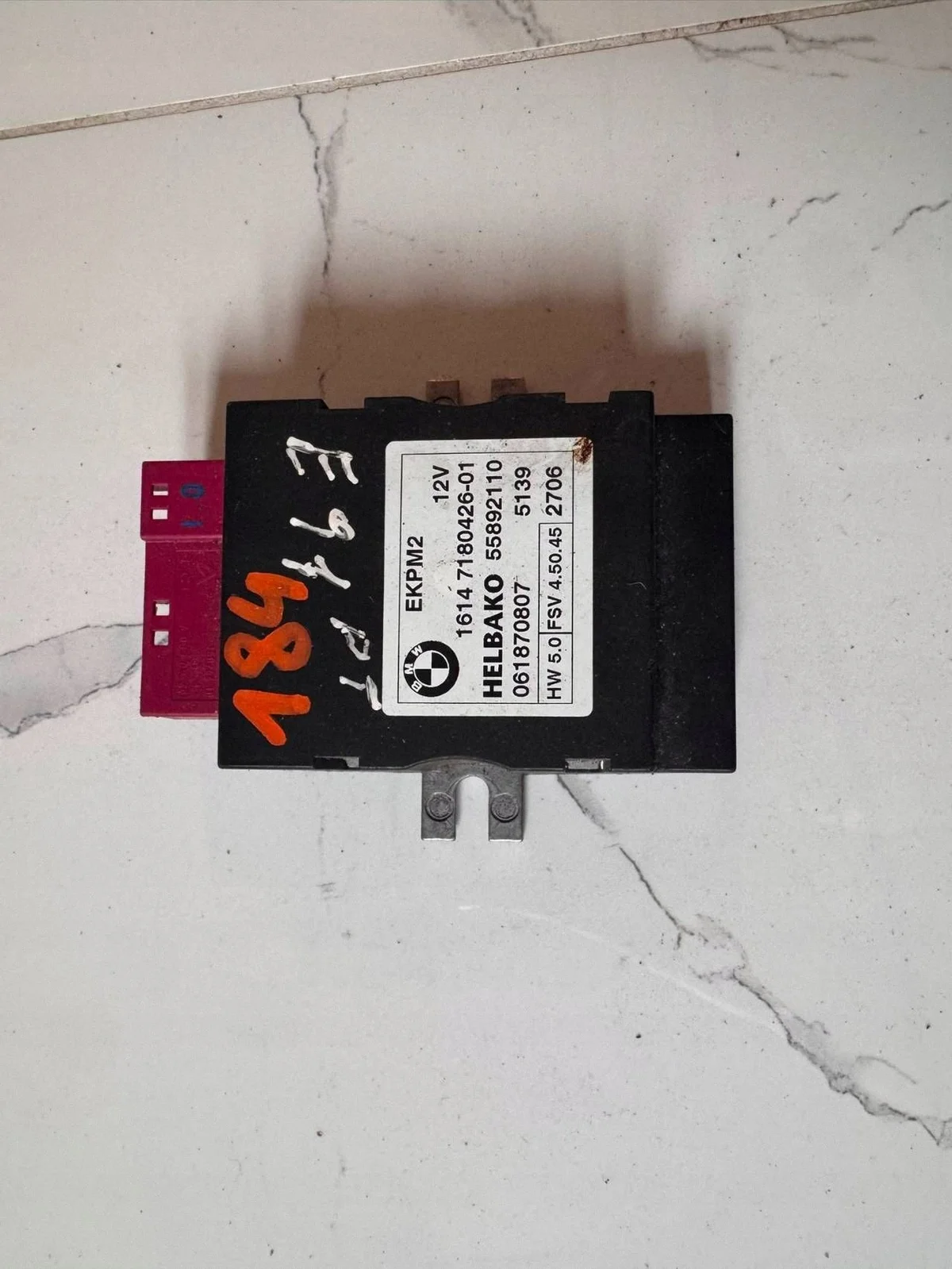 BMW E90 E91 E92 Steuergerät Kraftstoffpumpe