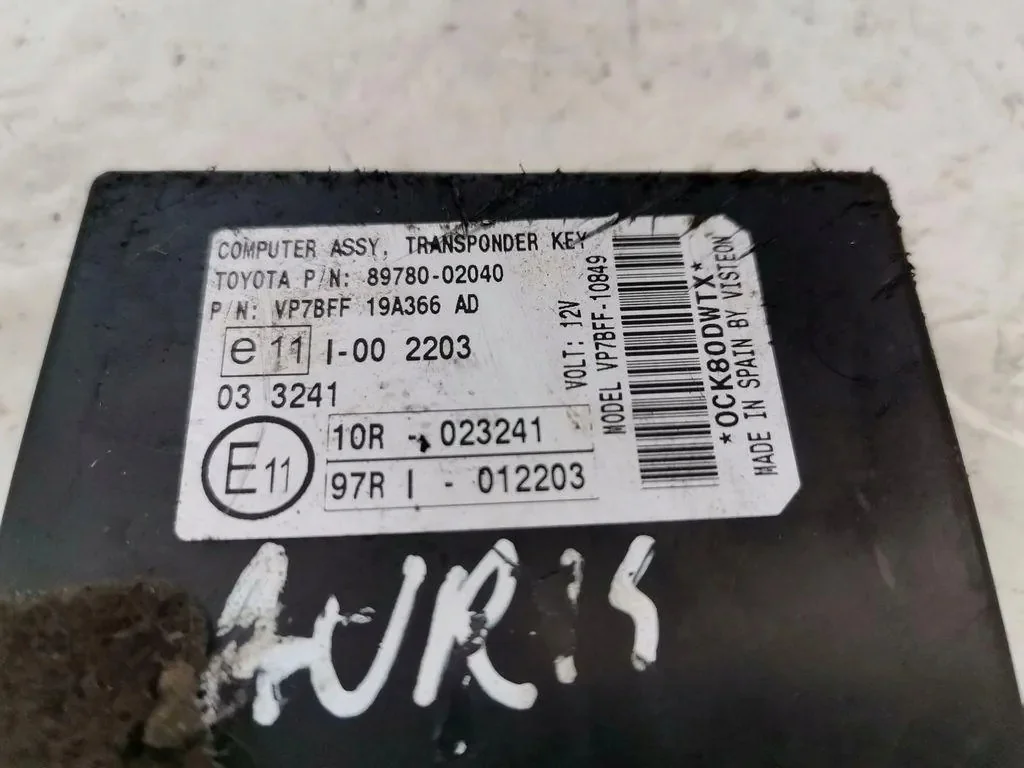 Toyota Auris 150 Modul 8978002040 thumbnail 3