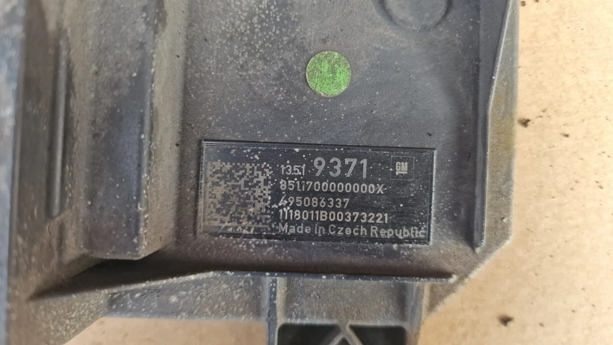 Module commande pompe carburant Opel Insignia B image 3