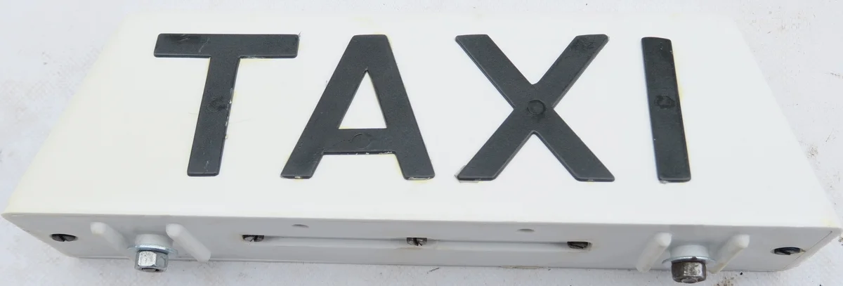 Lampada Tetto Taxi Fiat 125p Polonez Lada