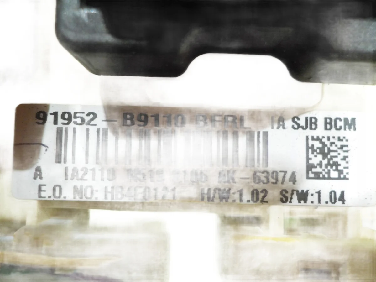 Sicherungskasten Hyundai i10 II 1.2 B 91952-B9110 image 3