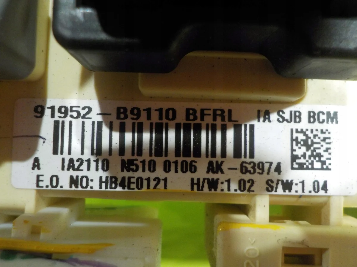Sicherungskasten Hyundai i10 II 1.2 B 91952-B9110 image 6