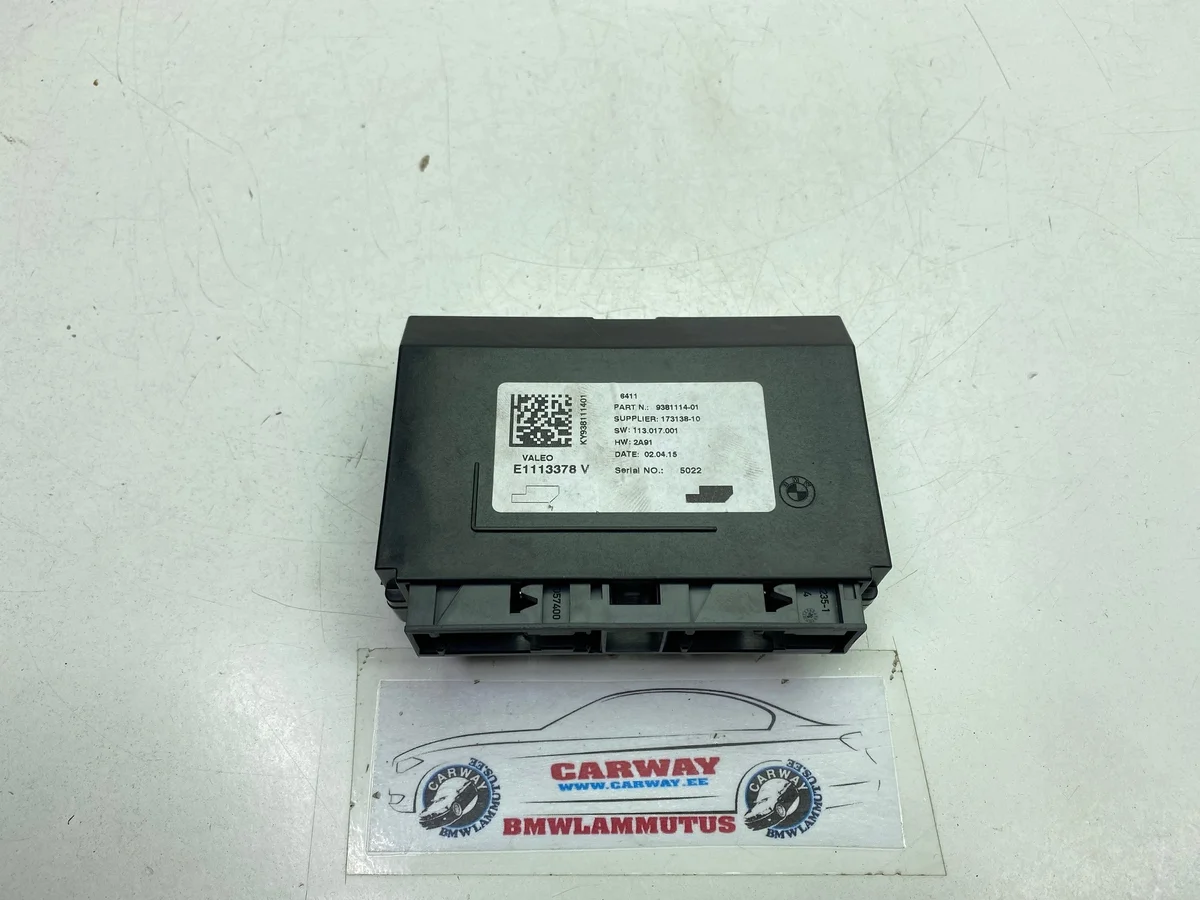 BMW 1 F20 F21 Climate Control Unit 64119381114