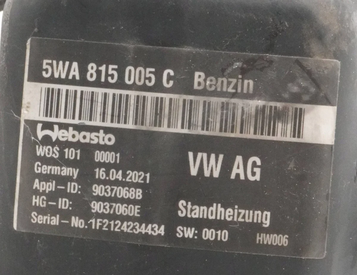Webasto parkeringsvärmare Skoda Octavia IV image 10
