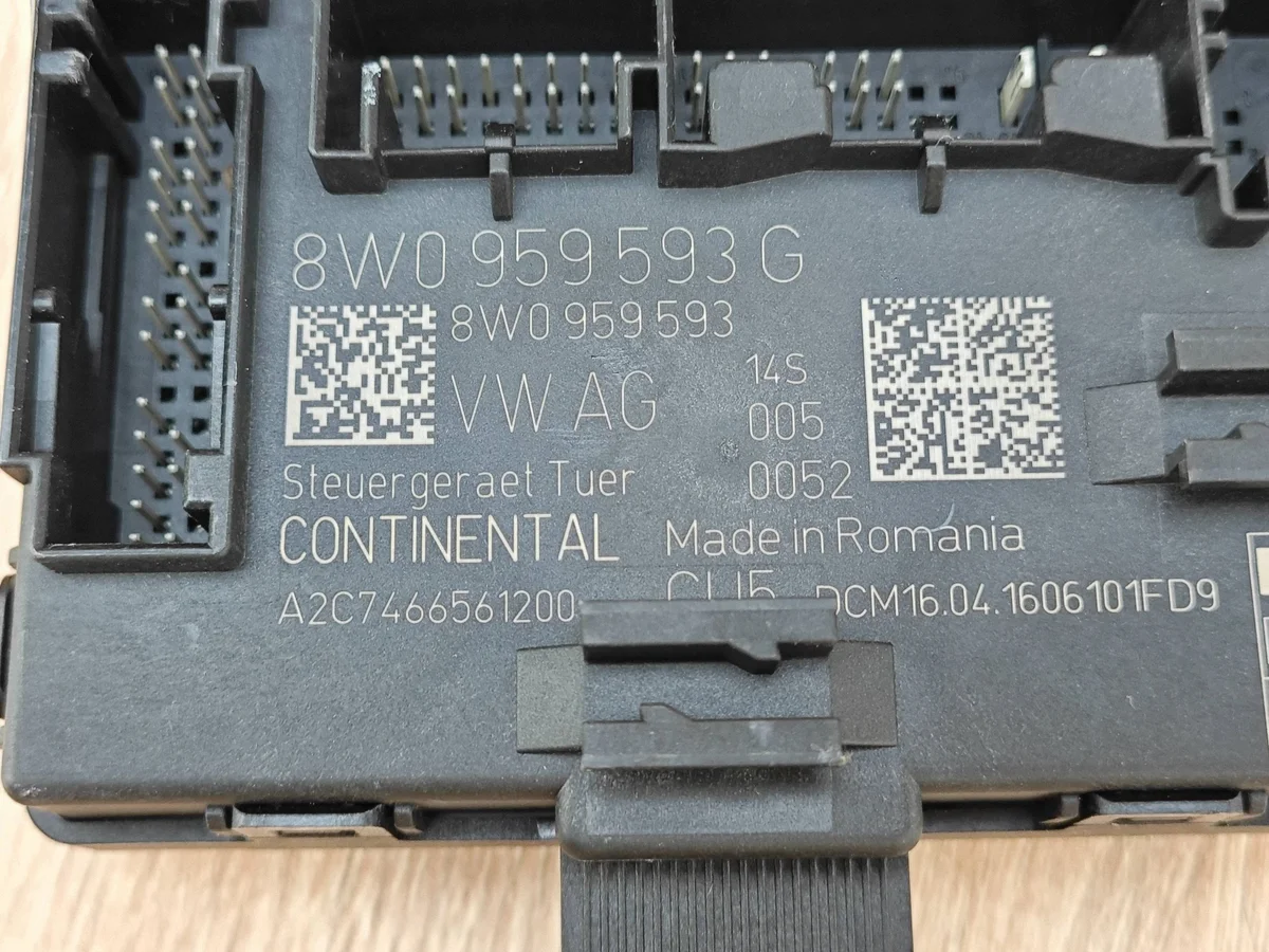 Steuergerät Tür vorne links Audi A4 B9 8W0959593G image 3