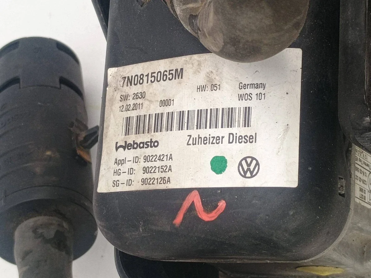 Webasto Riscaldamento VW Passat B7 7N0815065M image 7