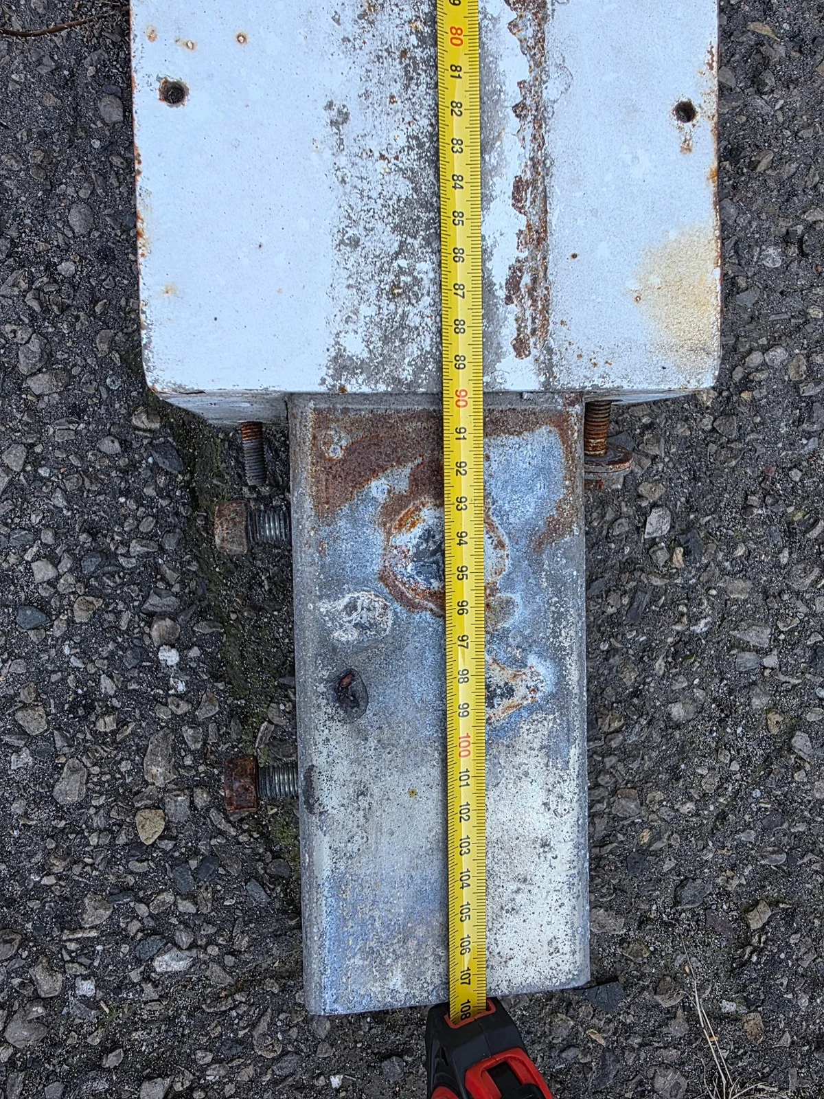 Ramförlängning Master III IV 90cm Använd image 6