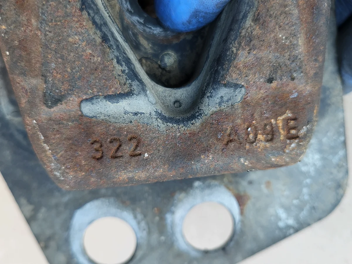 Getriebelager Links Oben SAAB 9-5 322A09E 501B image 3