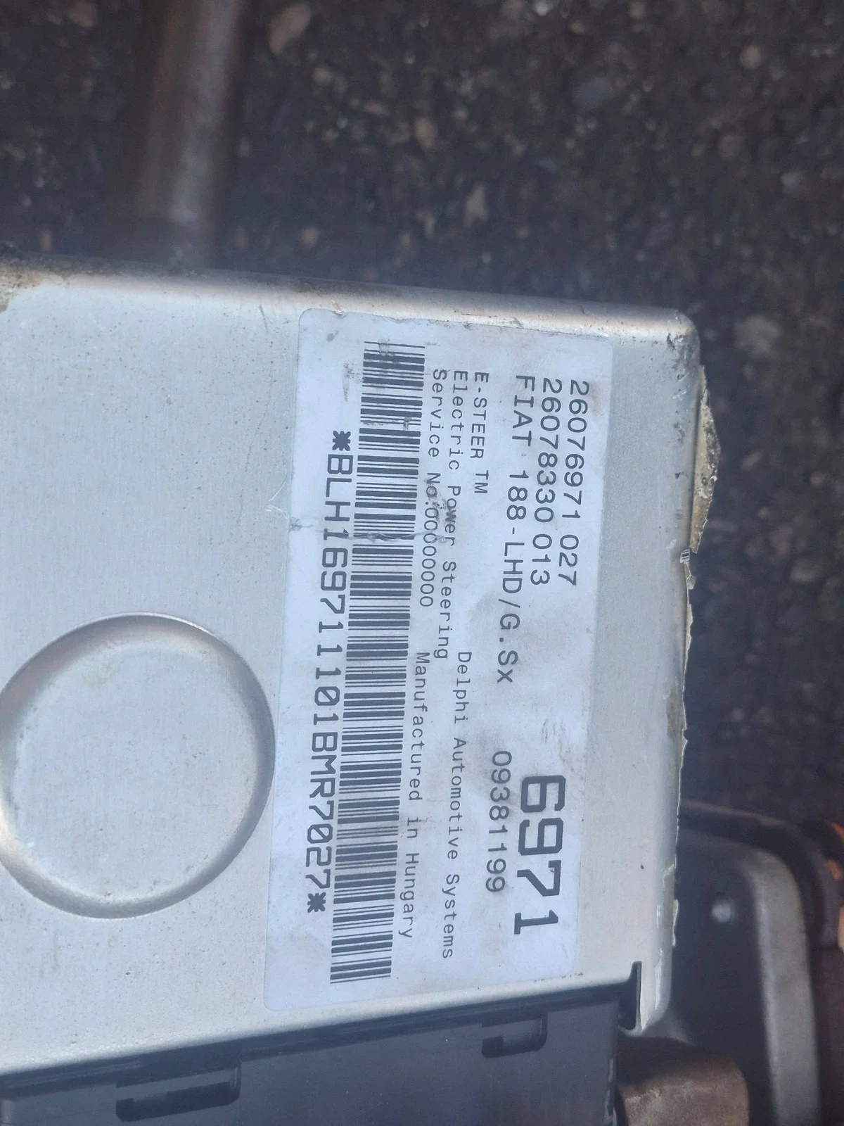 Modulo Servosterzo Fiat Punto II 26078330013 image 6