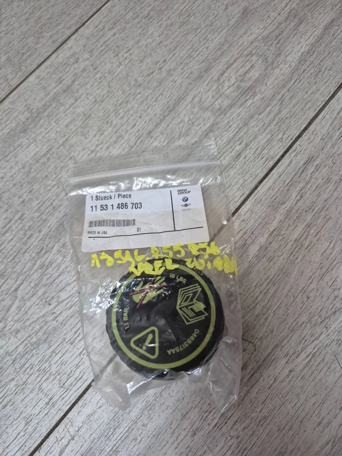 Bouchon réservoir MINI R55 R52 11531486703