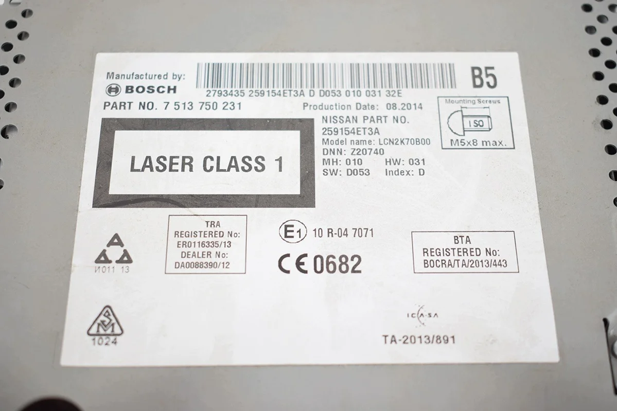 Radio Navigation Nissan Qashqai J11 150879 image 8