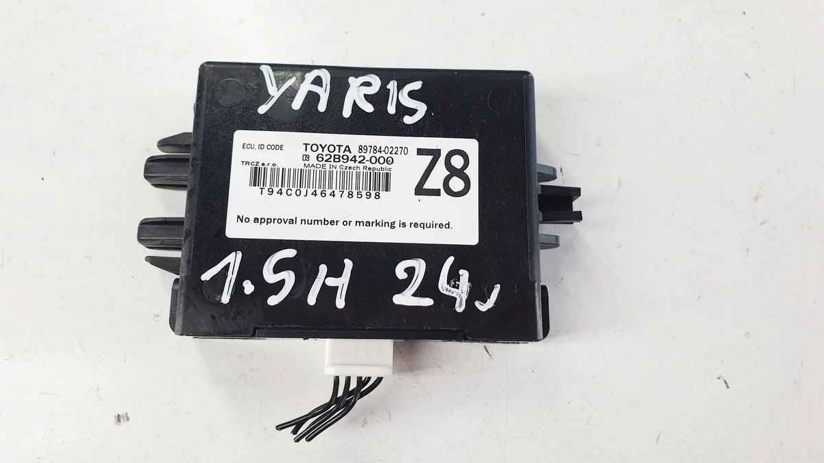 Toyota Yaris IV 24r IMMO Control Module 89784-02270