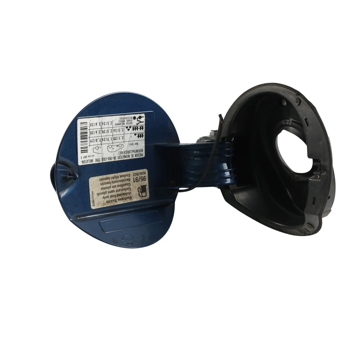 Seat Ibiza 6J Tankklappe Apollo Blue W5P thumbnail 10