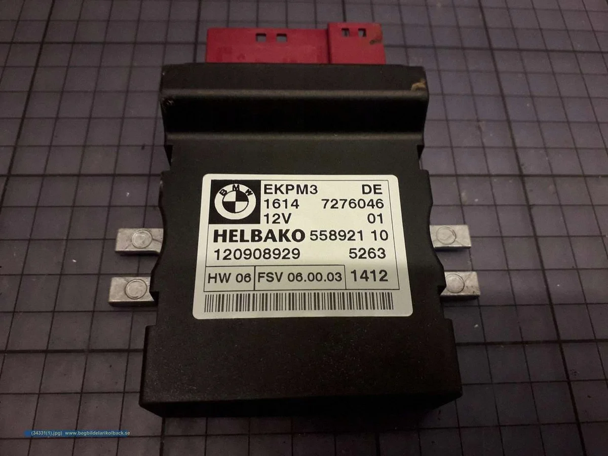 BMW 3 E90 polttoainepumpun ohjain