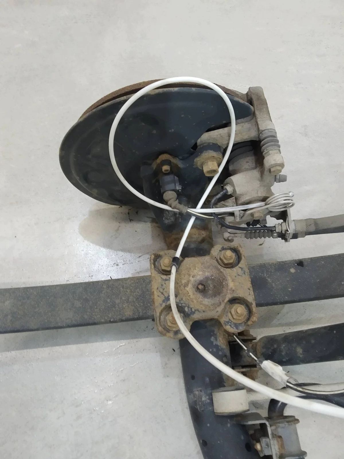 Achsträger hinten VW Caddy III gebraucht image 5