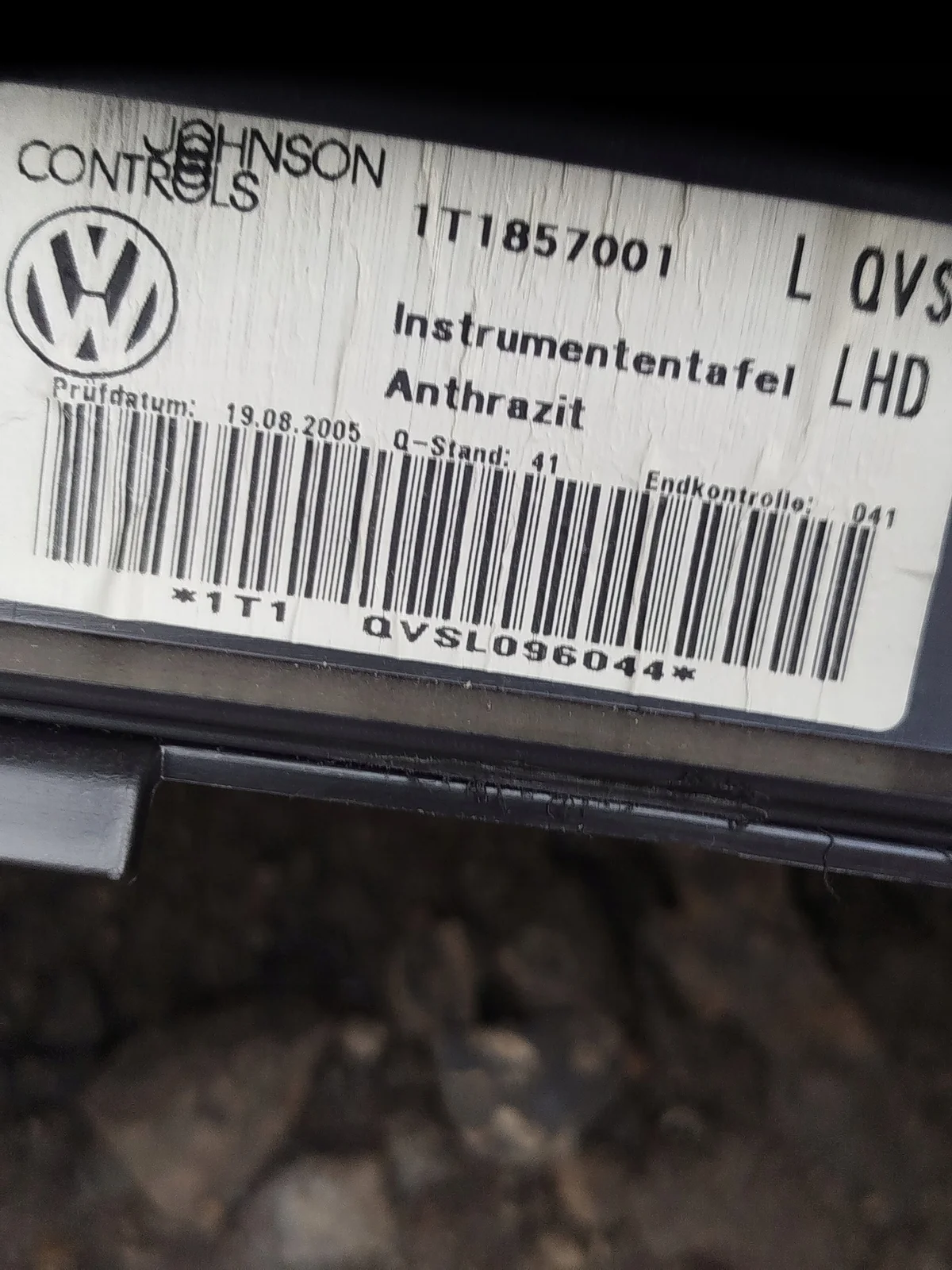 Mekanismi istuimen nostoon VW 8313992K image 4