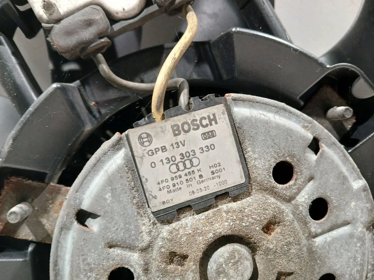 Radiateurventilator Links Audi A6 C6 4F0959455K image 7