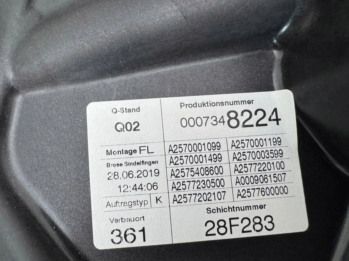 Mercedes-Benz CLS C257 Raammotor A2570001099 thumbnail 6