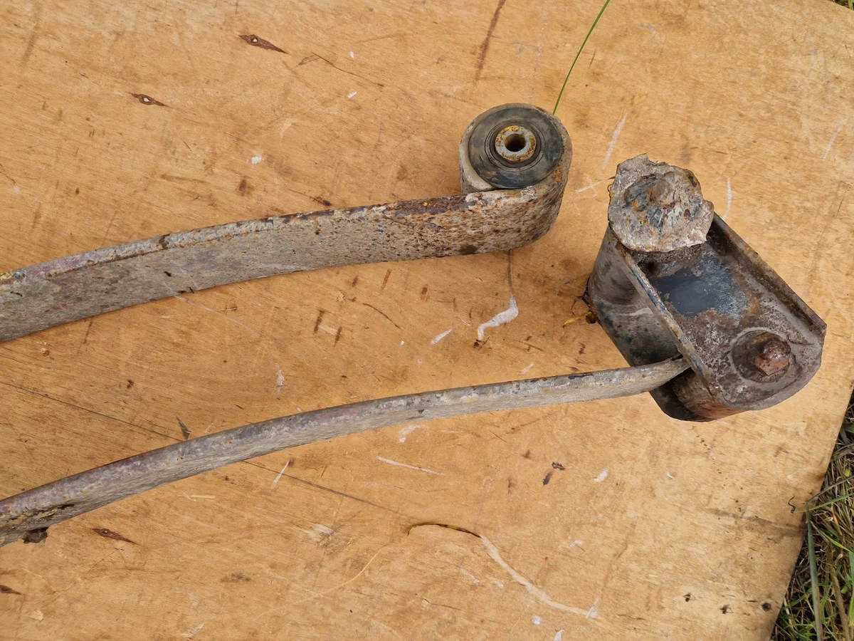 Blattfeder hinten VW LT 35 gebraucht image 3