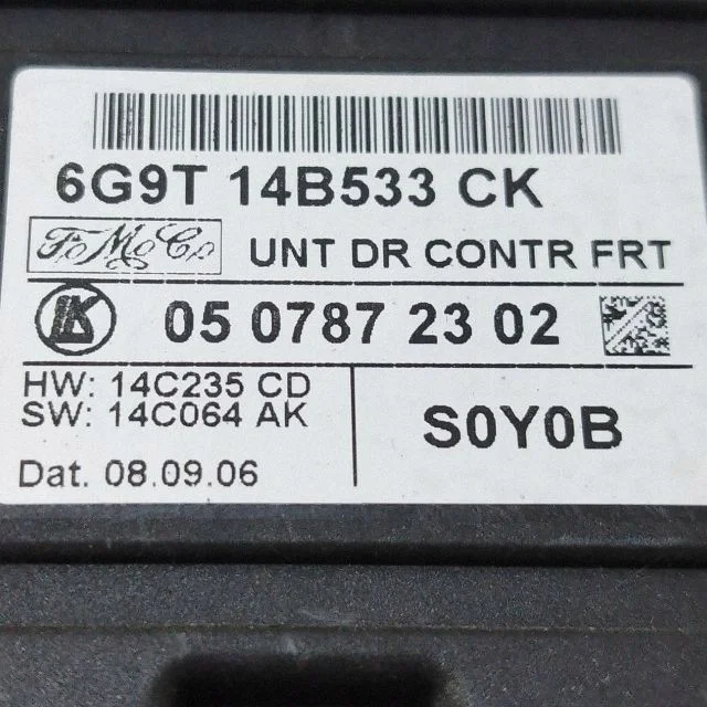 Ford S-MAX 2007 Modul Tür 6G9T14B533CK image 9