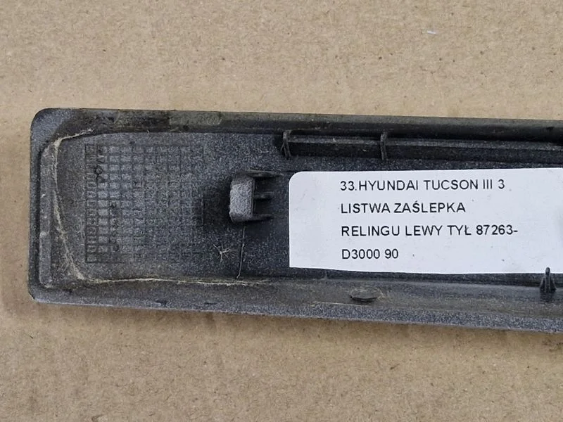 Hyundai Tucson III Leiste Reling Links Hinten image 9