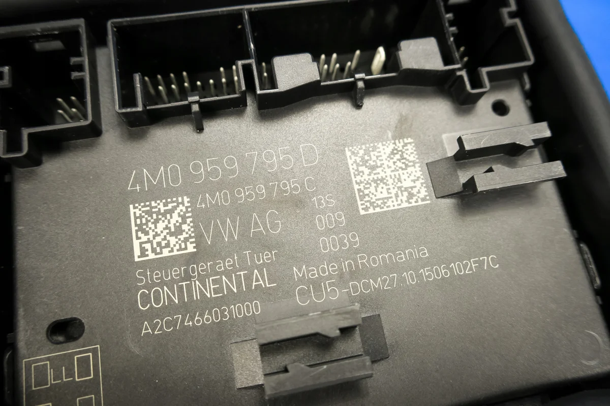 Module de porte Audi A4 S4 8W Q7 4M0959795D image 3