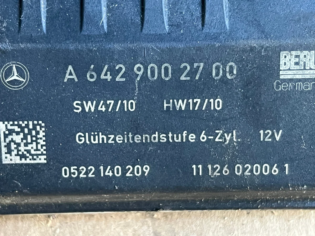 Glühkerzen-Relais Mercedes ML W166 A6429002700 thumbnail 1