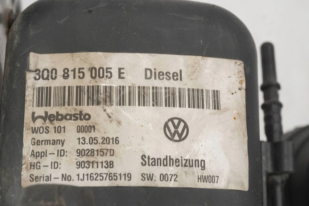 Standheizung Webasto VW Passat B8 3Q0815005E image 7