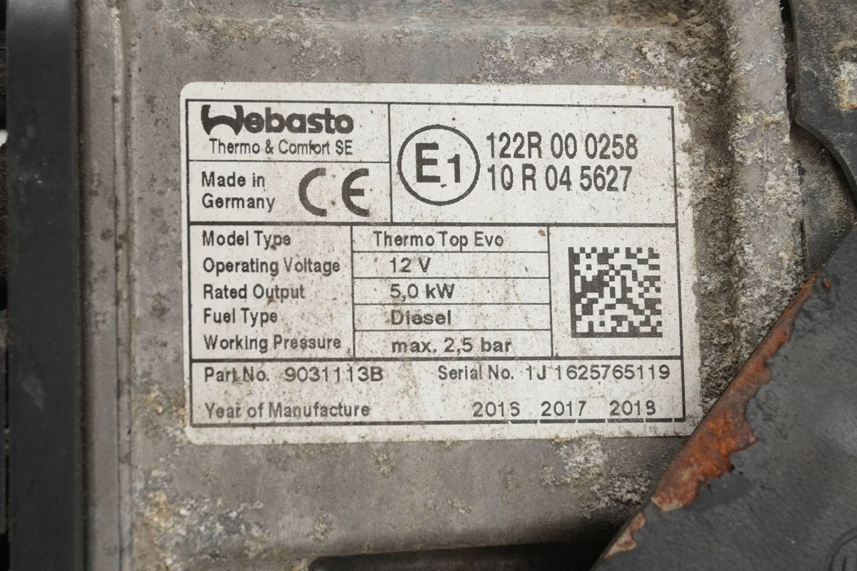 Standheizung Webasto VW Passat B8 3Q0815005E image 8