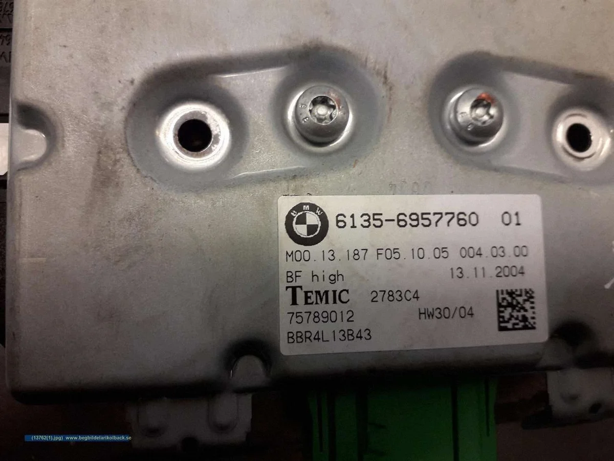BMW 5 E60 E61 Modul Tür 61356957760