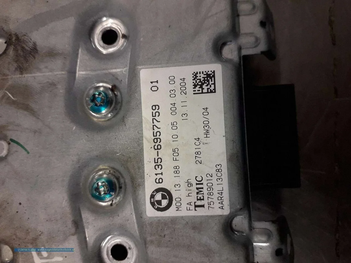 BMW 5 E60 E61 Modul Tür 61356957759