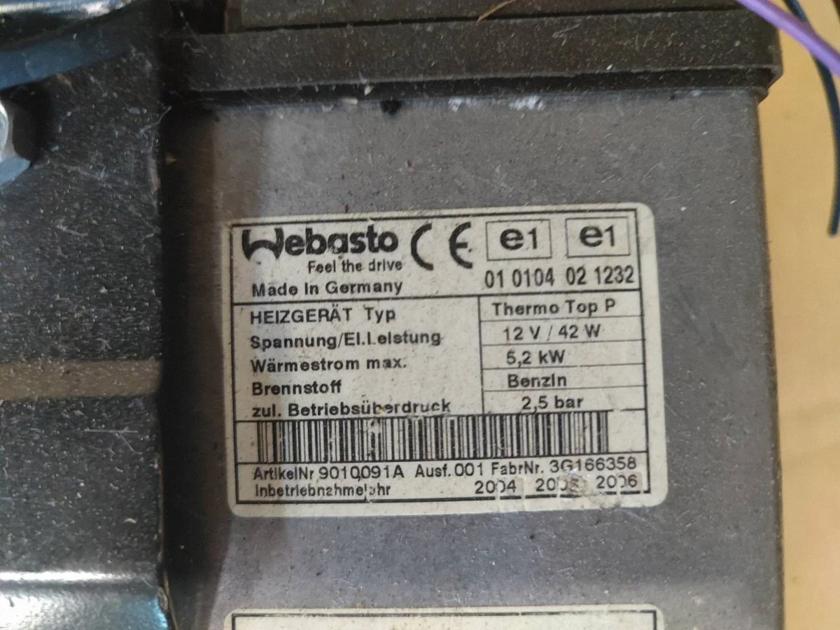 Webasto BMW 3 (E46) 66724B 2003 Usato image 8