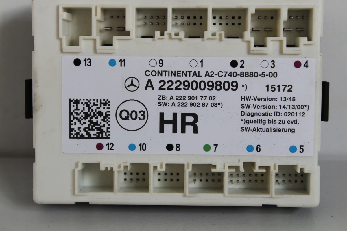 Modul Türsteuergerät Rechts Hinten W222 image 3