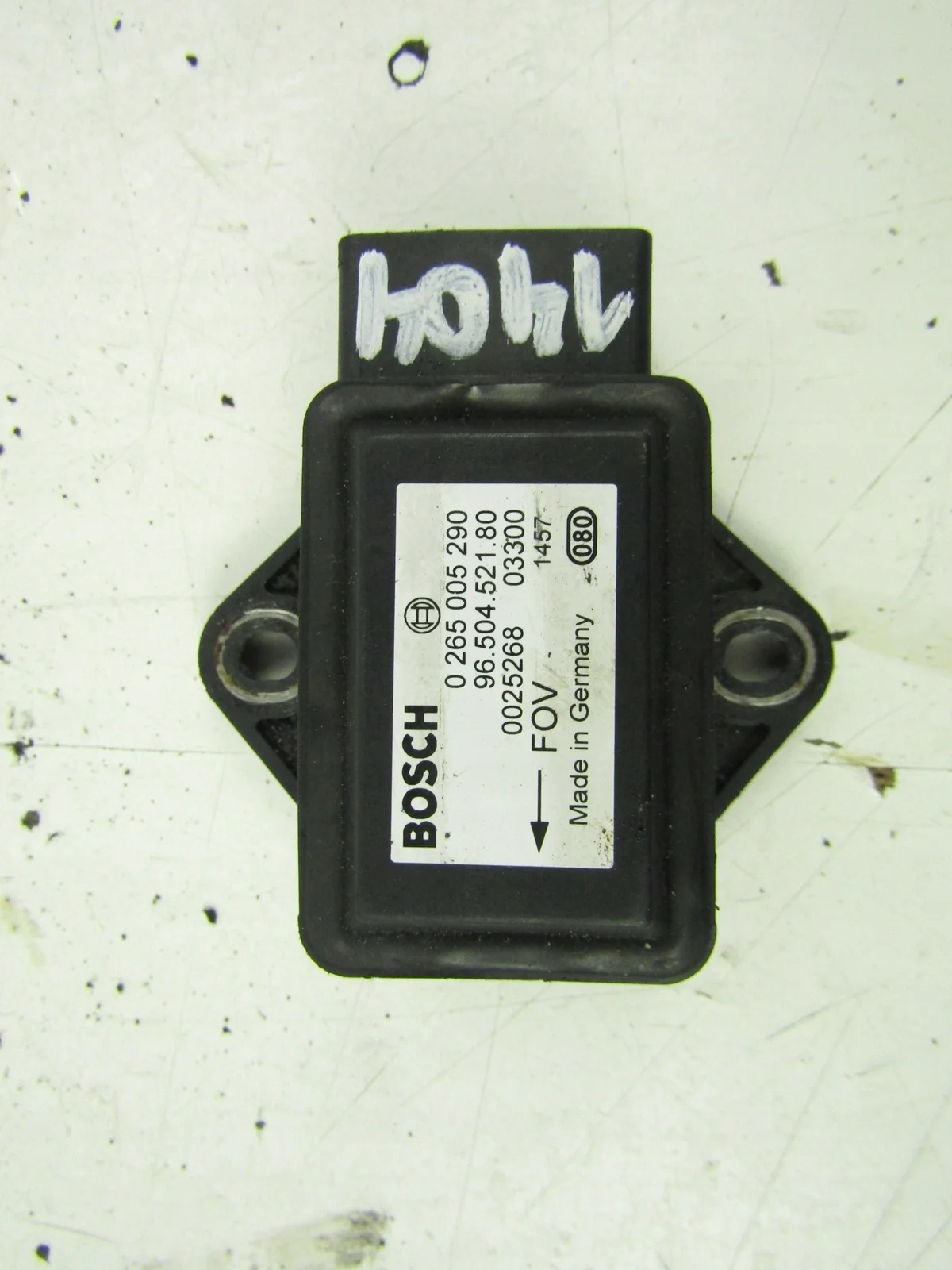ESP sensor Peugeot 307 9650452180