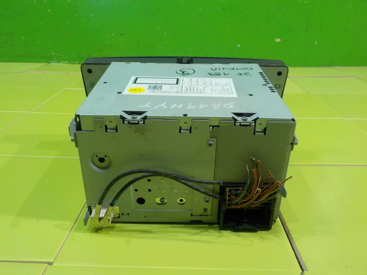 Radio CD Skoda Octavia II 1Z0035156F image 4