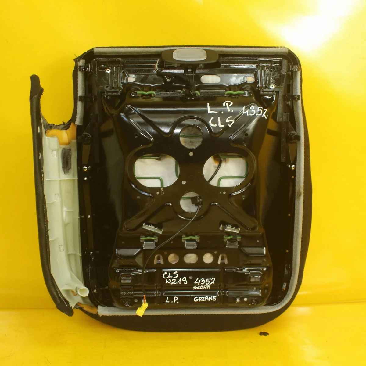 Assento de Banco Mercedes W219 CLS Couro Esquerdo image 10