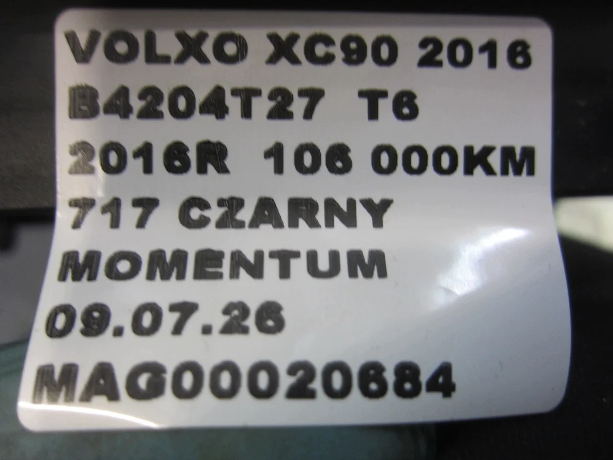Lüftungsgitter hinten Volvo XC90 II 31369380 image 8
